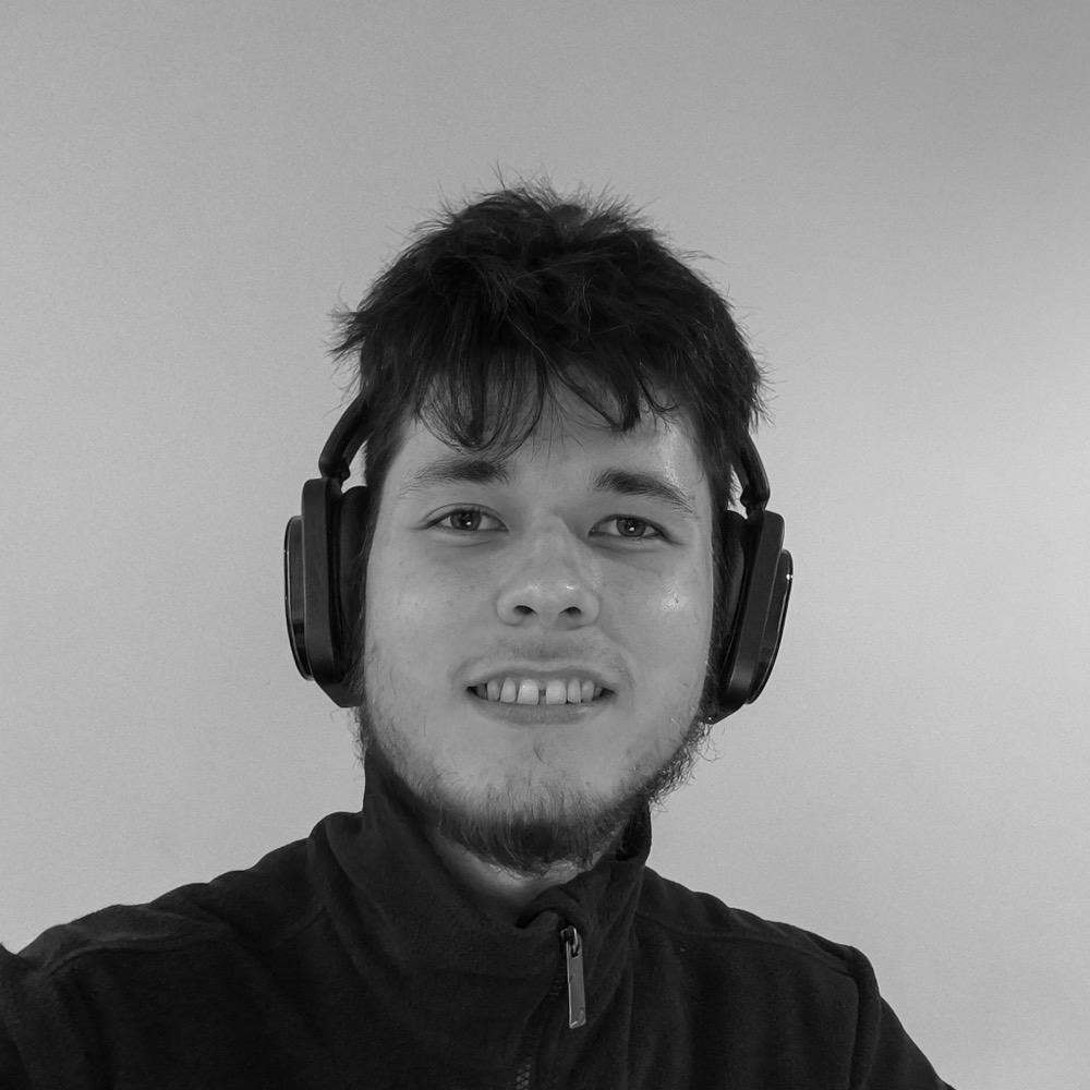 Reuben, smiling